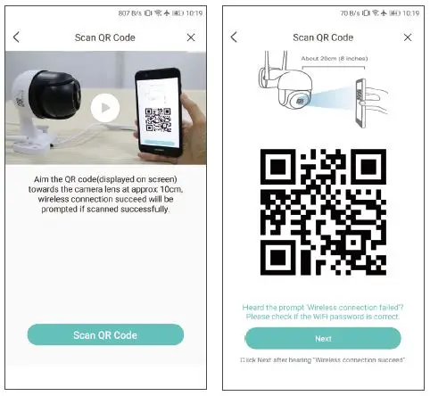 ZOSI C289 Pan Tilt Zoom WiFi Camera fig9