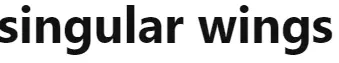 singular wings HR-1xx SENSOR Heart Rate Sensor logo