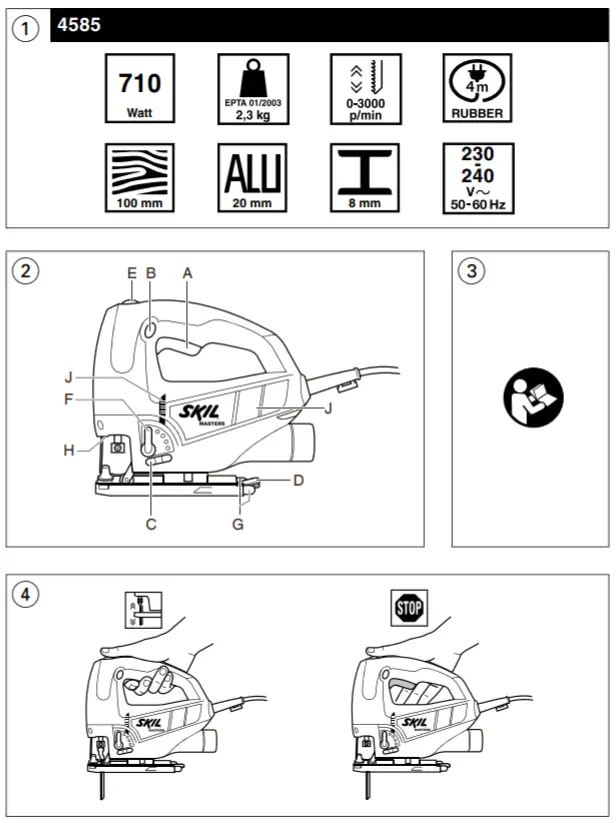 SKIL F0154585 Jigsaw - 2