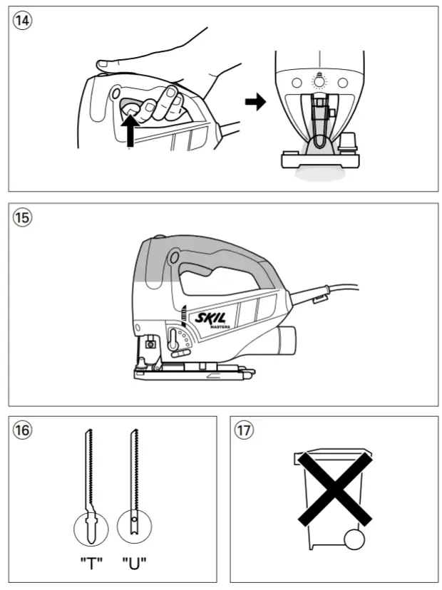 SKIL F0154585 Jigsaw - 7