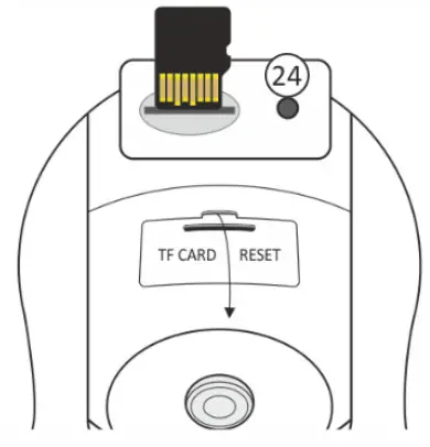 ELRO AS90CA HD Pan Tilt Security Camera - Motion detection