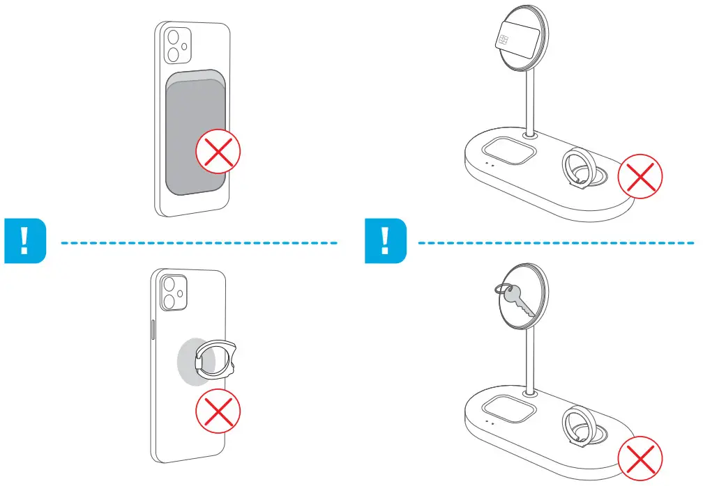 ANKER A2595 PowerWave Magnetic 3-in-1 Stand with Watch Charging Cable Holder - fig 10