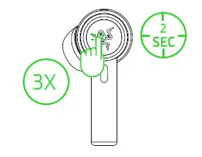 RAZER 383 True Wireless Earphone - CHARG