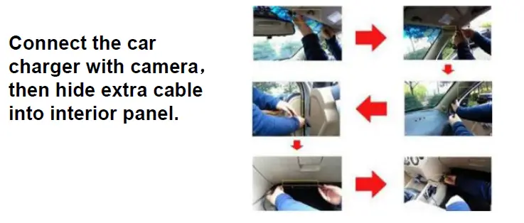 Front camera installation