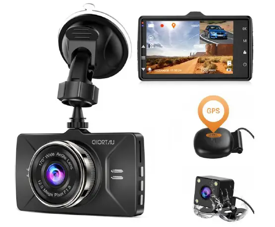 GPS Dual Dash Cam