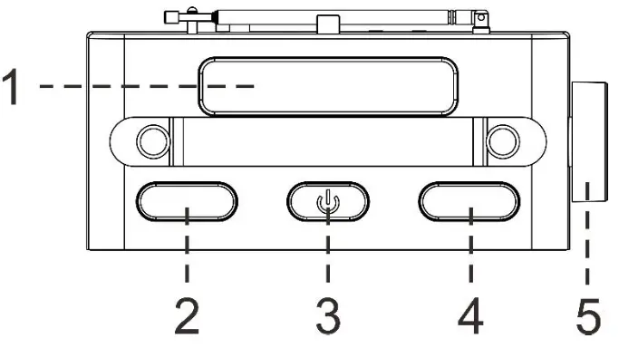 Coopers OF STORTFORD H796 Wireless TV Speaker - LOCATION OF CONTROLS