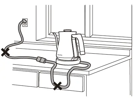 BALMUDA K02H Series K02H-BK Electric Kettle fig 1