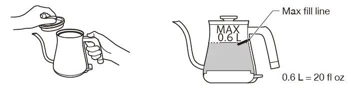 BALMUDA K02H Series K02H-BK Electric Kettle fig 13
