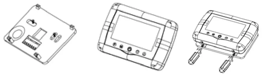 PNI CT400 Wireless Smart Thermostat- wall holder