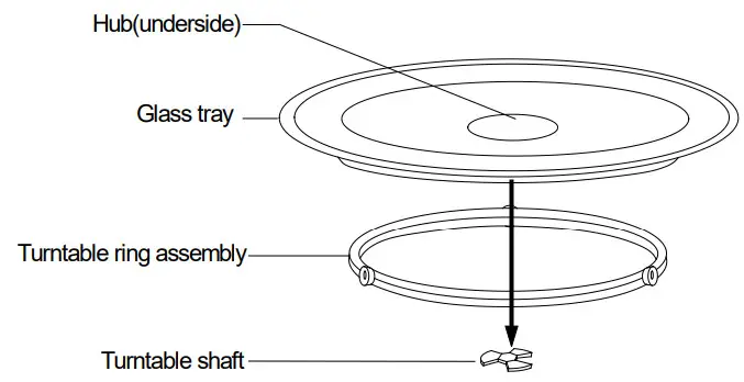 Eelctrolux EMSB20XG 60cm Ultimate Taste 500 Build-in Microwave- Turntable