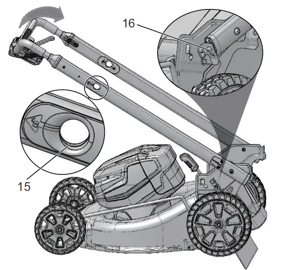 greenworks MO80L06 Pro 80V Electric Lawn Mower fig6