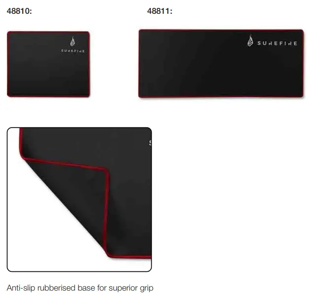SUREFIRE 48810 Silent Flight Gaming Mouse Pad fig2