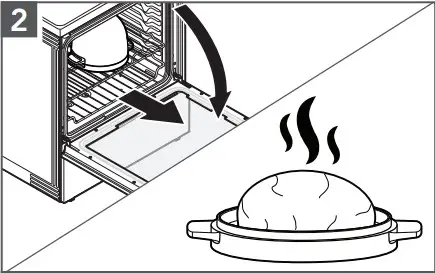 KitchenAid KSM2CB5B Bread Bowl with Baking Lid - FIG 18