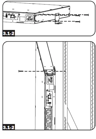 TRIPP LITE PDUMNH20HV High Voltage Monitored Rack PDUs FIG 12