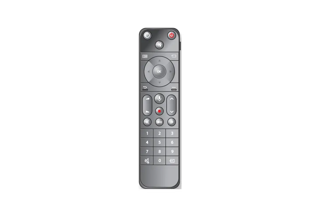 Sunrise Tv Box Remote Control User Guide