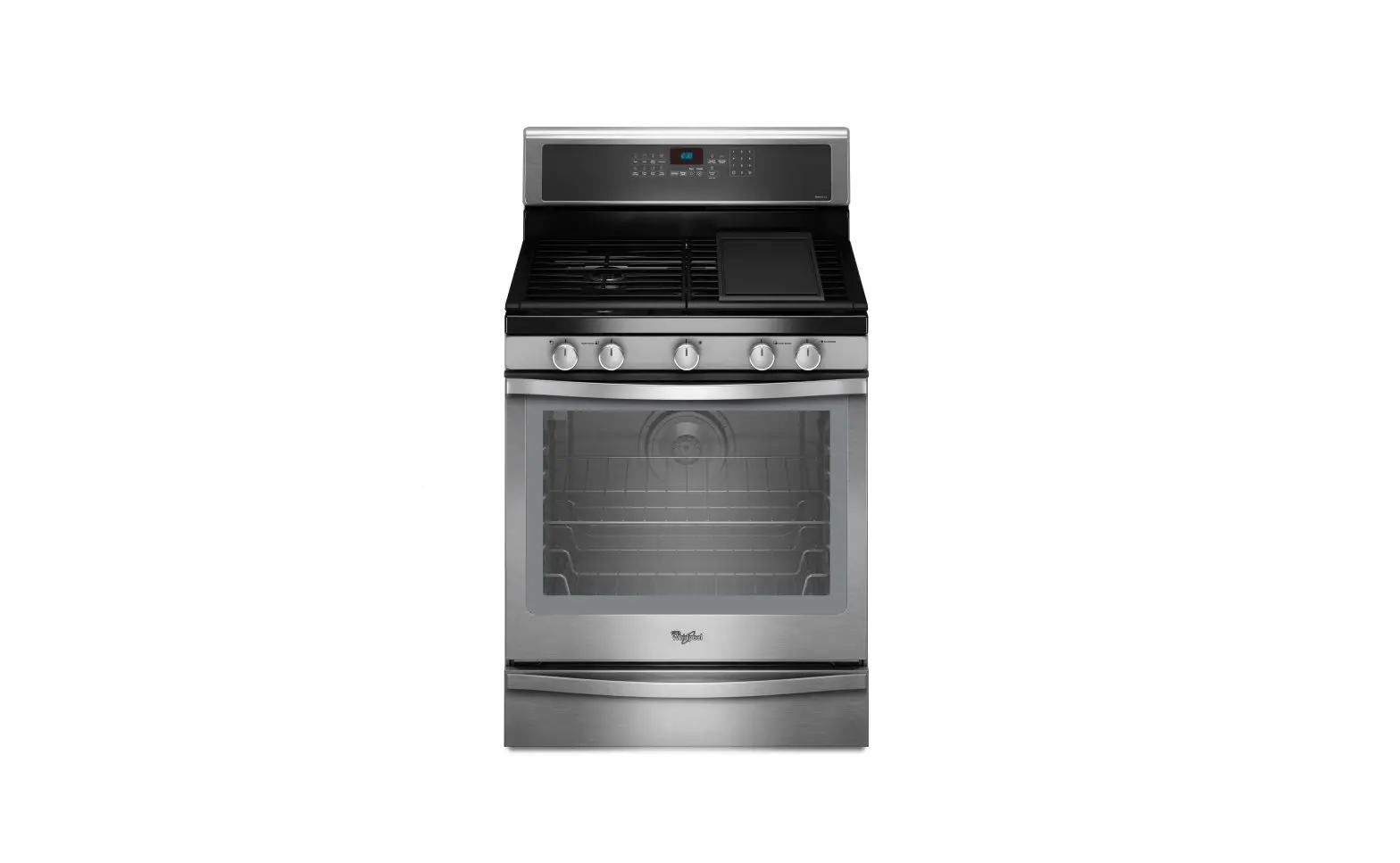 Whirlpool Wfg540h0as Front Control Gas Range User Guide