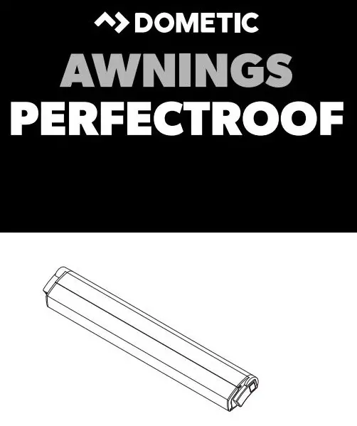 DOMETIC PR2000 Awnings PerfectRoof User Manual