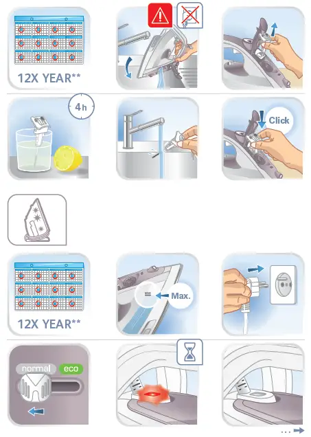 Tefal Smart Protect Plus FV6872 Steam Iron-8