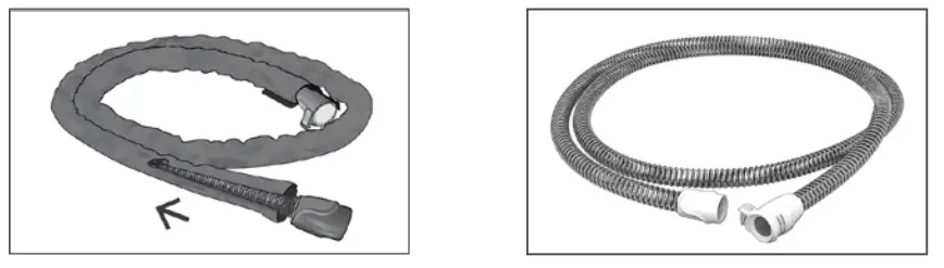 ResMed HFT Lumis High Flow Therapy Device for COPD - tubing wrap