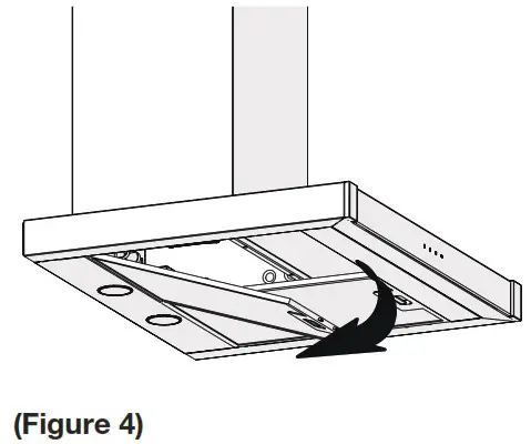 GRUNDIG GDKP 2460 B Hood - Cleaning of Aluminum Grease