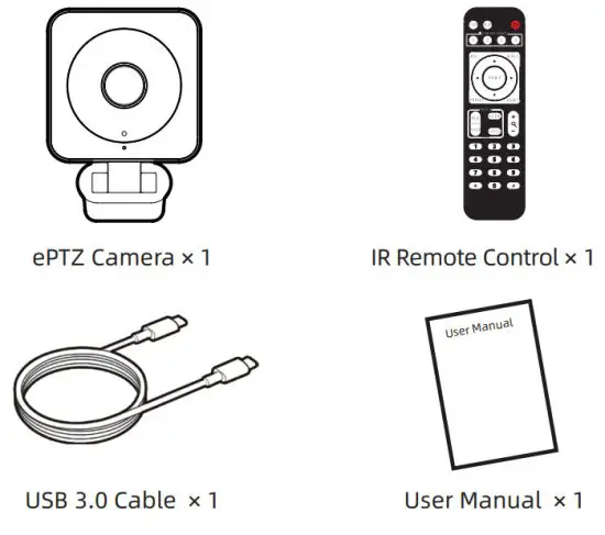 BZBGEAR 4K Audio Integrated All in One ePTZ Camera - Packing Box