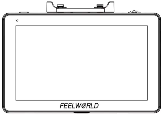 CVW CVSWIFTZ Swift Z 5 5 Inch Wireless Monitor Kit - Front Panel