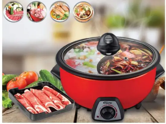 PowerPac PPMC708 Steamboat and Multi Cooker 3 5 L