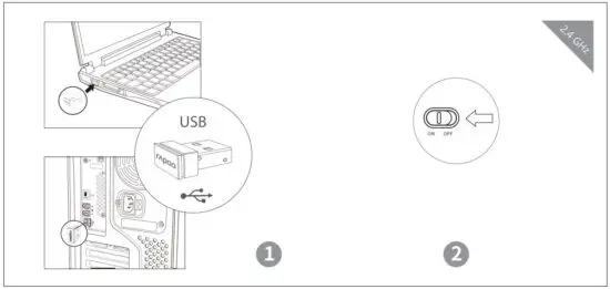 Multi-mode Wireless Mouse