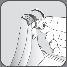 Tefal DT81XX Handheld Steam - Close the wate