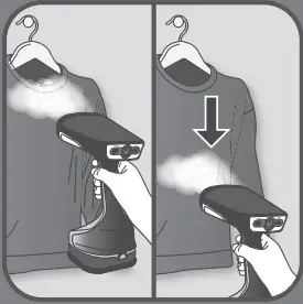 Tefal DT81XX Handheld Steam - For optimal