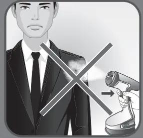 Tefal DT81XX Handheld Steam - Never steam