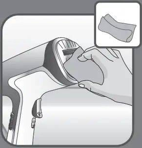 Tefal DT81XX Handheld Steam -Only use a dry