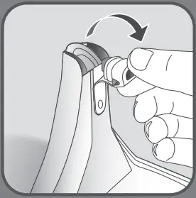 Tefal DT81XX Handheld Steam - Remove