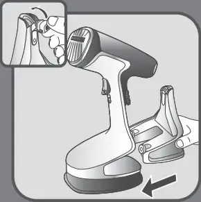 Tefal DT81XX Handheld Steam - Return the wate22r