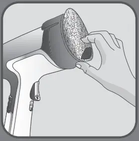 Tefal DT81XX Handheld Steam - To clean the micro