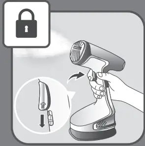 Tefal DT81XX Handheld Steam -continous steam