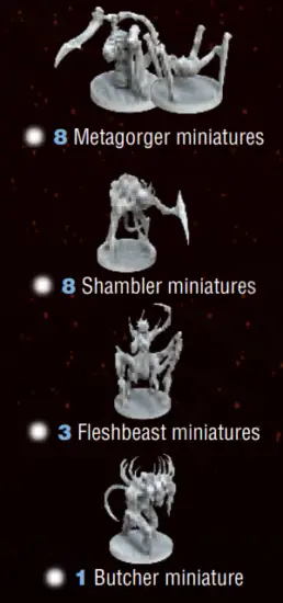 AWAKEN REALMS REBNEMENCAR Nemesis Carnomorphs Strategy Board Game - Card