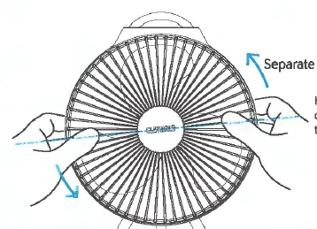 CLAYMORE CLFN-V610WG Fan V600+ 15
