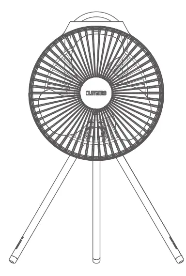 CLAYMORE CLFN-V610WG Fan V600+ User Manual