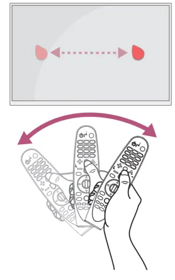 AN MR18BA Magic Remote Control for Select 2018 LG AI ThinQ Smart TV - 4