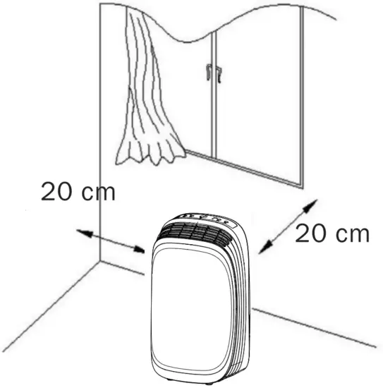 waykar-PD100A-Home-Dehumidifier-Dimension
