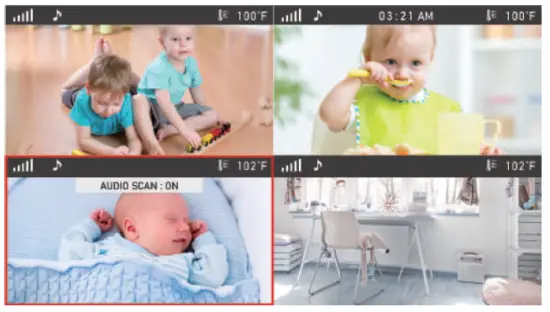 Heart of Tafiti HT355PT Digital Video Baby Monitor 10