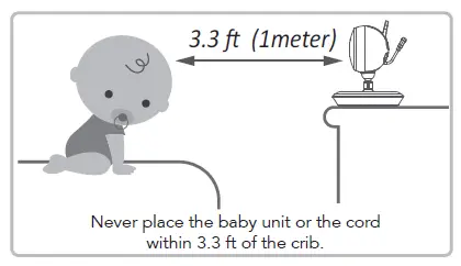 Heart of Tafiti HT355PT Digital Video Baby Monitor 1