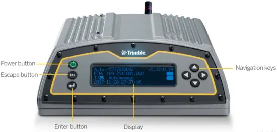 trimble 100B Alloy GNSS Ref Receiver - FIG 1
