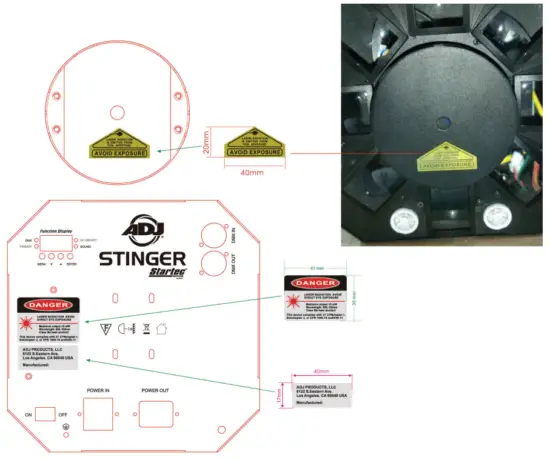 ADJ STI960 Stinger MoonFlower Light - fig4