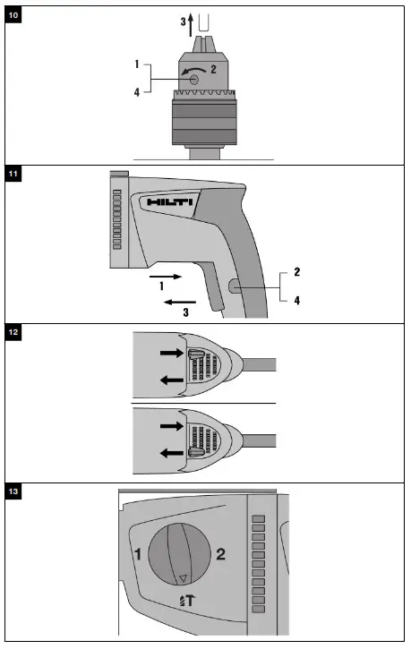 HILTI UH 700 Corded Hammer Drill Drivers - fig 2
