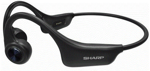 SHARP HP-BC50 Wireless Bone Conduction Headphones product image