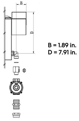 COSMO COS GRT366 36 inch Slide In Counter Gag Cooktop - CONNECTING TO GAS COOKTOP