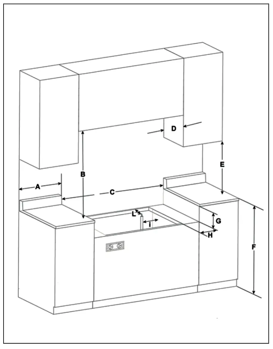 COSMO COS GRT366 36 inch Slide In Counter Gag Cooktop - COOKTOP INSTALLATION 2