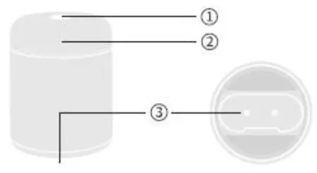 Guangzhou Ezvalo Technology STZ07D Tap Light - Portable Speaker